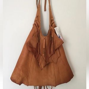 New womens M/L size motorcycle riding back tie tank top leather